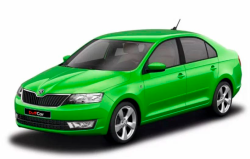 Чехлы для Skoda Rapid I/II Sport с 2014 (с задним подлокотником)